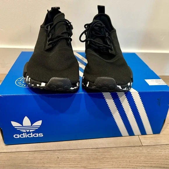 adidas | Shoes | Adidas Nmd Rblack Speckled Camo Sole Size 11 | Poshmark